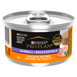 Pro Planᴹᴰ Spécialisée Boule de Poils Entrée de Poulet Classique Nourriture Humide Pour Chats