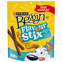 Beggin’ᴹᴰ Flavour Stix🅪 Aux saveurs de bacon et de beurre d’arachide gâteries pour Chiens