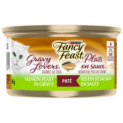 Fancy Feastᴹᴰ Plats en sauce🅪 Pâté festin de saumon en sauce nourriture pour chats