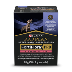 FortiFlora PRO Synbiotic Action® Powdered Prebiotic & Probiotic Supplement for Dogs