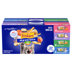 Friskiesᴹᴰ Emballage Assorti Pâté Les Grands Favoris Nouriture pour Chats