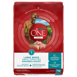 Purinaᴹᴰ ONEᴹᴰ +Plus Formule pour Grandes Races Nourriture pour Chiens Adultes