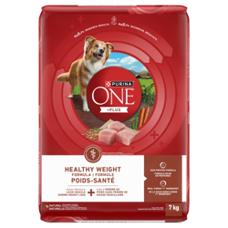 Purinaᴹᴰ ONEᴹᴰ +Plus Formule Poids-Santé Nourriture pour Chiens Adultes