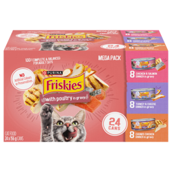 Friskies® With Poultry in Gravy Cat Food Variety Pack