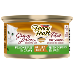 Fancy Feastᴹᴰ Plats en Sauceᴹᴰ Grillé Festin de Saumon en Sauce Nourriture pour Chats Gourmet