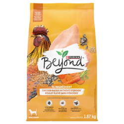 Purinaᴹᴰ Beyondᴹᴰ Recette de poulet et dʼorge entire Nourriture Sèche pour Chiens