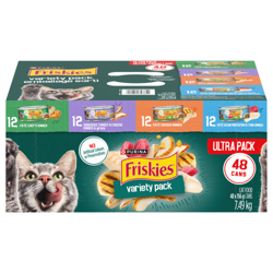 Purina® Friskies® Variety Pack Cat Food 48 x 156g