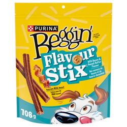 Beggin’® Flavour Stix™ With Bacon & Peanut Butter Flavour Dog Snacks
