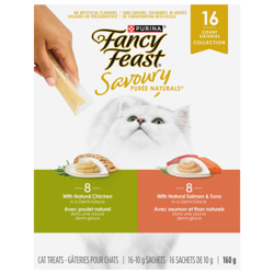 Fancy Feast® Savoury Purée Naturals®16 Count Collection Variety Pack