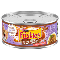 Friskies® Extra Gravy Chunky with Turkey in Savoury Gravy Wet Cat Food