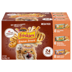 Friskiesᴹᴰ Amateurs de Poulet Méga-Emballage Nourriture pour Chats