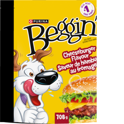 Beggin’ᴹᴰ Tranches Saveur de Hamburger au Fromage Gâteries pour Chiens