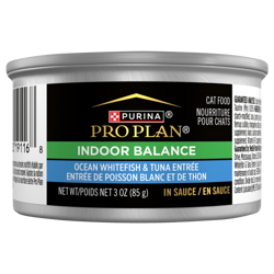 Pro Plan® Indoor Balance Ocean Whitefish & Tuna Entrée In Sauce Cat Food