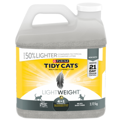Tidy Cats® LightWeight 4-in-1 Strength® Multi-Cat Clumping Litter