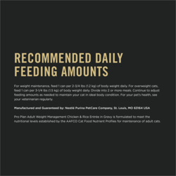 Feeding Instructions