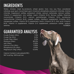 Analyse Garantie, Ingrédients