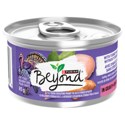Beyond® Cage-Free Turkey, Sweet Potato & Spinach Recipe in Gravy Cat Food