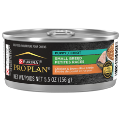 Pro Plan® Puppy Small Breed Chicken & Brown Rice Entrée Classic