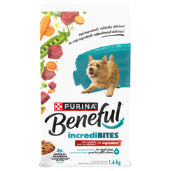 Benefulᴹᴰ IncrediBitesᴹᴰ avec Vrai Bœuf Nourriture pour chiens
