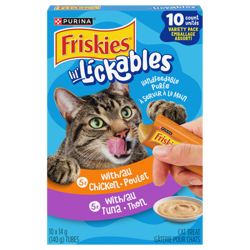 Friskies® Lil’ Lickables™ with Tuna and with Chicken 10ct Variety Pack