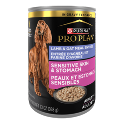 Pro Plan® Sensitive Skin & Stomach Lamb & Oat Meal Entrée In Gravy