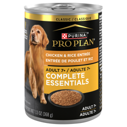 Pro Planᴹᴰ Complete Essentials Classique Adulte 7+ Sénior Entrée de Poulet et Riz Nourriture pour Chiens