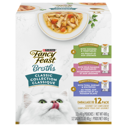Fancy Feast Broths🅪 Collection Classique Emballage Assorti