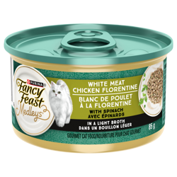 Purina® Fancy Feast® Medleys™ White Meat Chicken Florentine Gourmet Cat Food