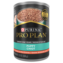 Pro Planᴹᴰ Chiot Entrée de Poulet et Riz Classique Nourriture Humide pour Chiens