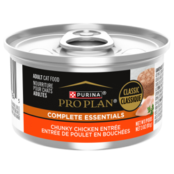Pro Plan® Complete Essentials Chunky Chicken Entrée Classic Adult Wet Cat Food