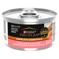 Pro Plan® Complete Essentials Salmon, Shrimp & Rice Entrée In Sauce Adult Wet Cat Food
