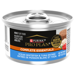 Pro Plan® Complete Essentials Ocean Whitefish & Tuna Entrée Grain Free Classic Adult Wet Cat Food
