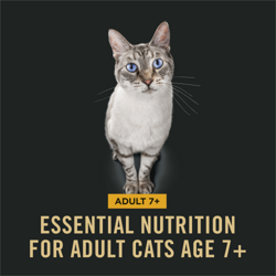 essential nutrition for adult cats age 7+
