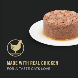 Made with real chicken