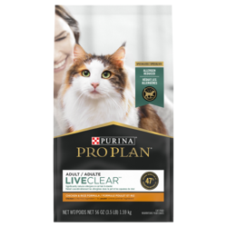 Pro Plan® LiveClear™ Allergen Reducing Chicken & Rice Formula Dry Cat Food