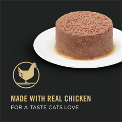 Made with real chicken
