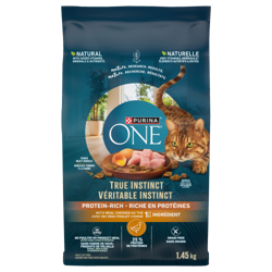 Purinaᴹᴰ ONEᴹᴰ Véritable Instinct sans Grains avec du Vrai Poulet Nourriture pour Chats