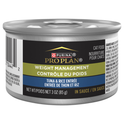 Pro Plan® Weight Management Tuna & Rice Entrée In Sauce Adult Wet Cat Food