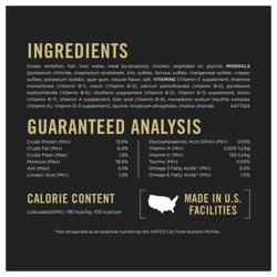 Ingredients & Guaranteed Analysis