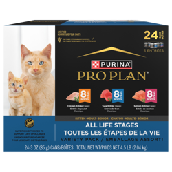 Pro Plan® All Life Stages Classic Wet Cat Food Variety Pack