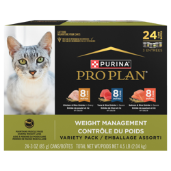 Purina® Pro Plan® Weight Management In Sauce Variety Pack Adult Wet Cat Food