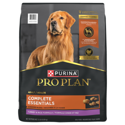 Pro Plan🅫 Complete Essentials🅫 Bouchées a la viande Formule Dinde et Riz Nourriture pour chiens