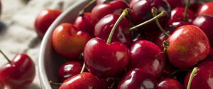 A bowl of cherries