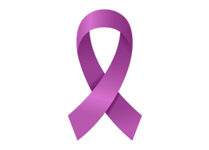 purple ribbon