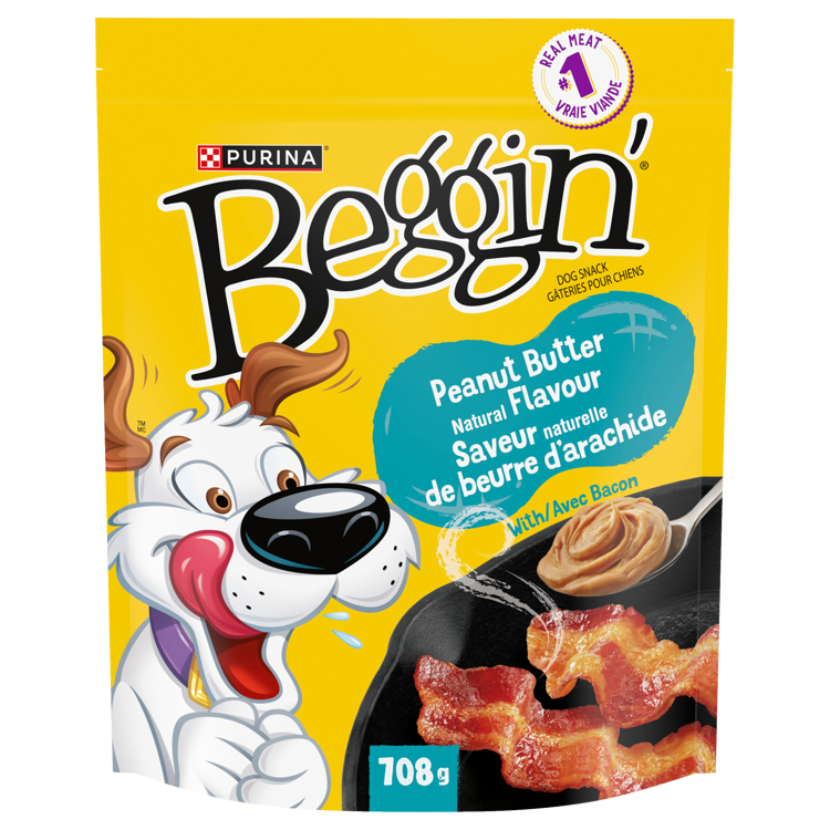 Beggin’ᴹᴰ Saveur de Beurre d’Arachide Gâteries pour Chiens