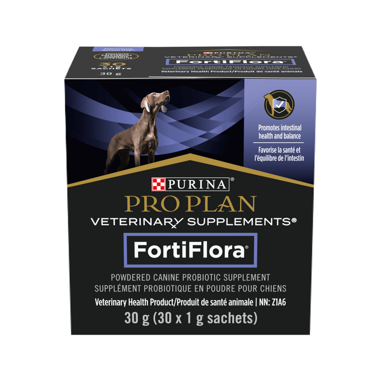 Pro Plan Veterinary Supplements🅫 Supplément probiotique FortiFlora🅫 en Poudre pour chiens