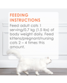 Feeding Instructions