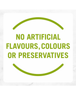 No artificial colours or preservatives