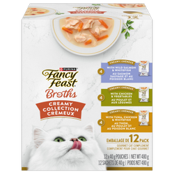 Fancy Feast Broths™ Creamy Collection Variety Pack