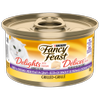 Fancy Feast🅫 Délices au Cheddar Grillés Festin de Dinde et de Fromage Cheddar en Sauce Nourriture pour Chats